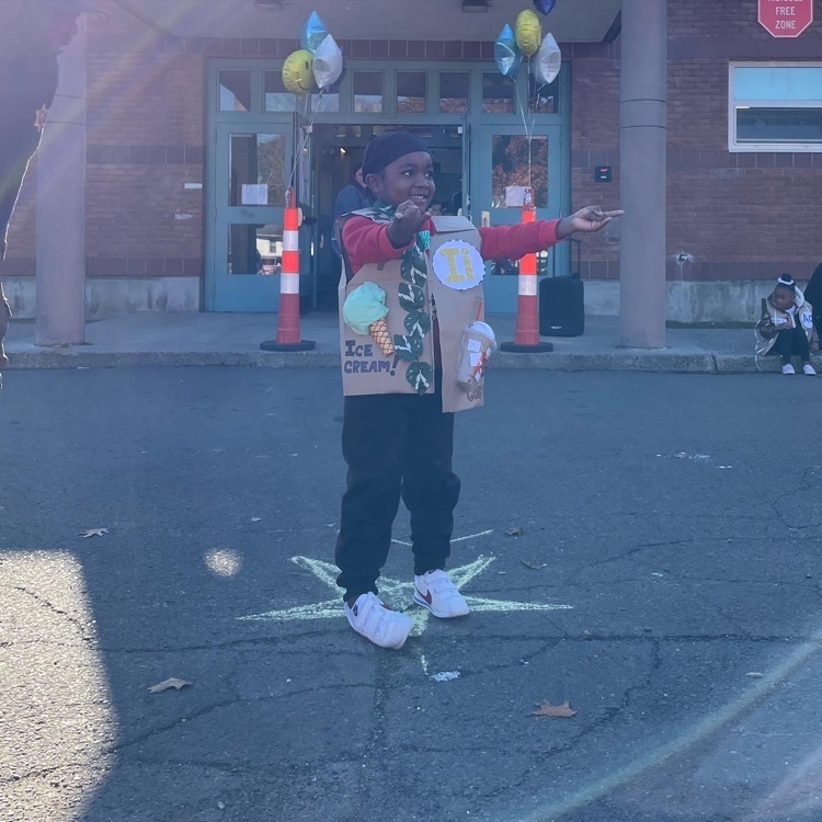 student posing