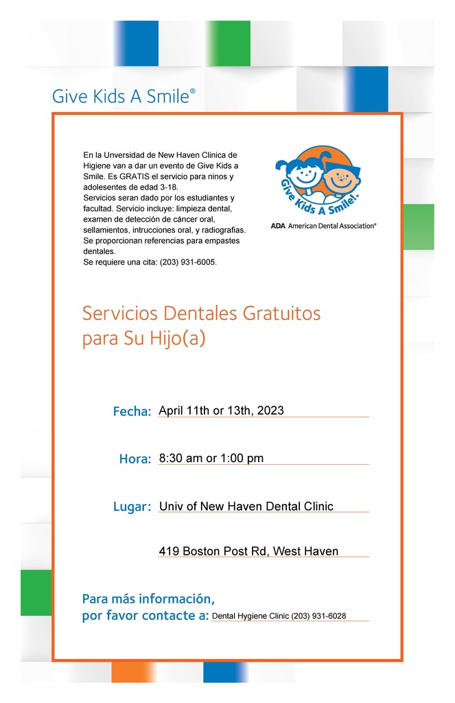 dental service flyer