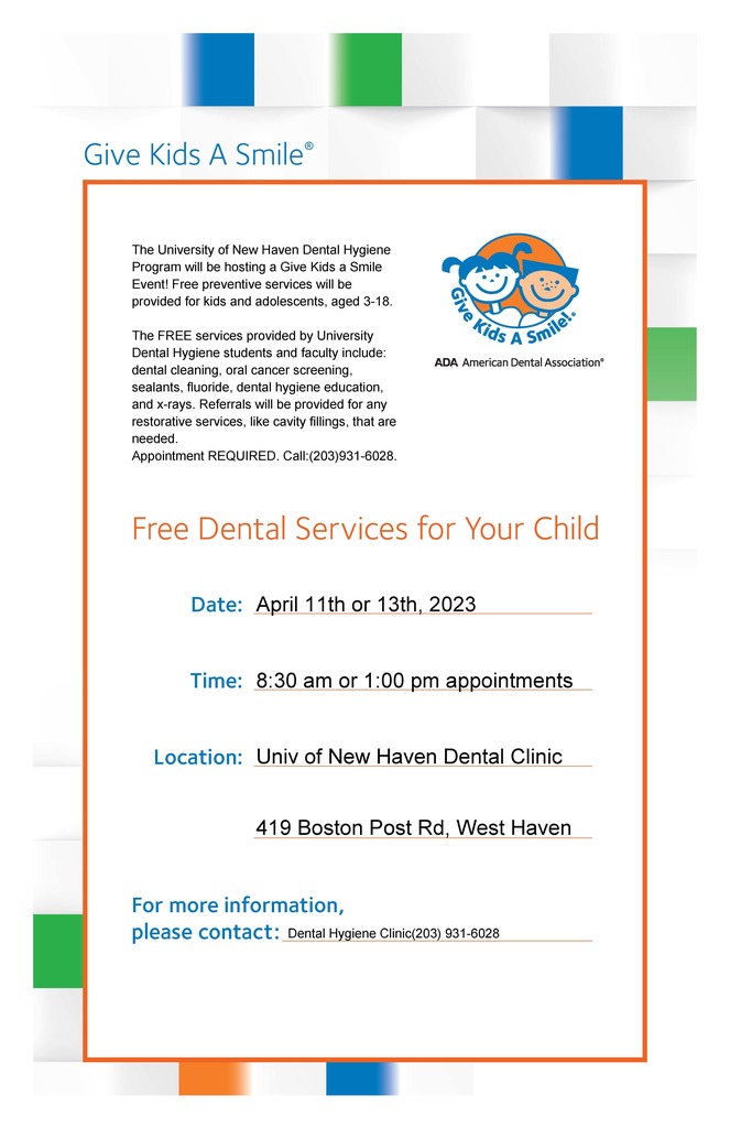 dental service flyer